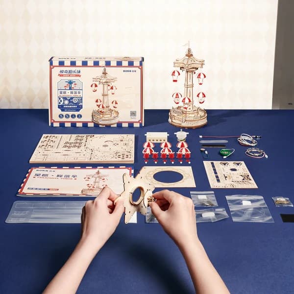 بازی مینیاتوری روبوتایم مدل چرخ‌وفلک بالونی