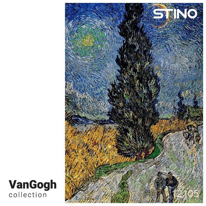 پازل شیشه ای استینو 260 تکه طرح ونگوگ (کد 12105)،(باجعبه)