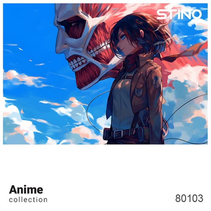 پازل شیشه ای استینو 260 تکه طرح انیمه (کد 80103)،(باجعبه)