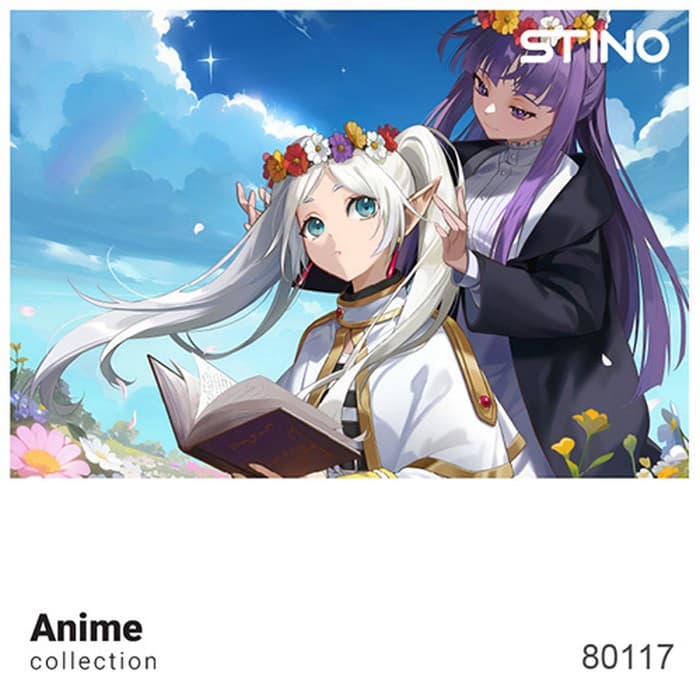 پازل شیشه ای استینو 260 تکه طرح انیمه (کد 80117)،(باجعبه)