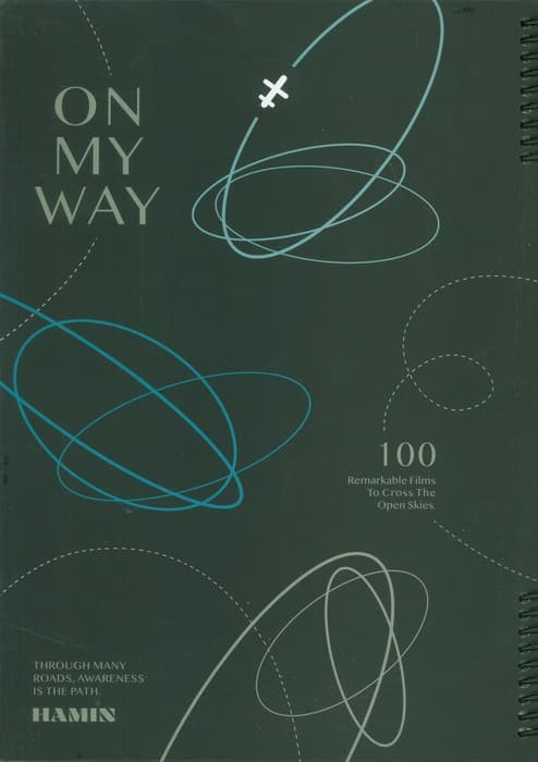 دفتر یادداشت ON MY WAY (طرح هواپیما)،(سیمی)