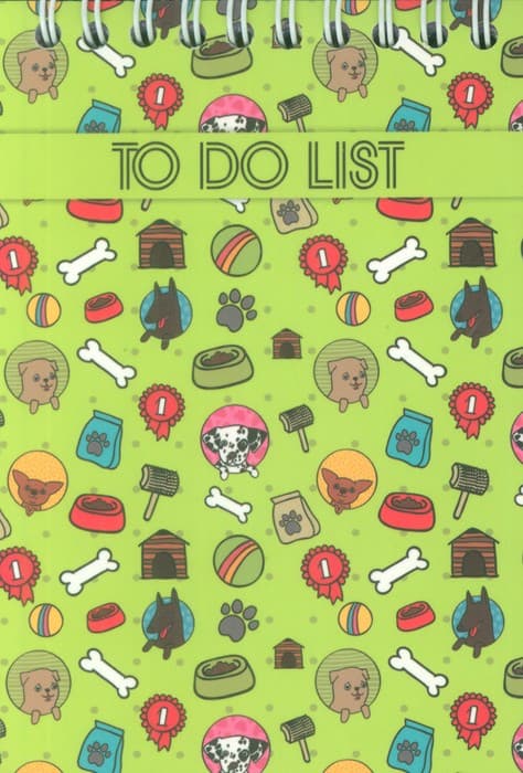 دفترچه یادداشت لیست کارهای من A6 (TO DO LIST،چند طرح)،(سیمی)