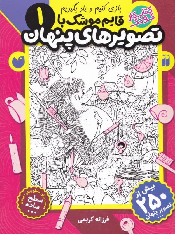 قایم موشک با تصاویر پنهان 1 (کتاب کار کودک)