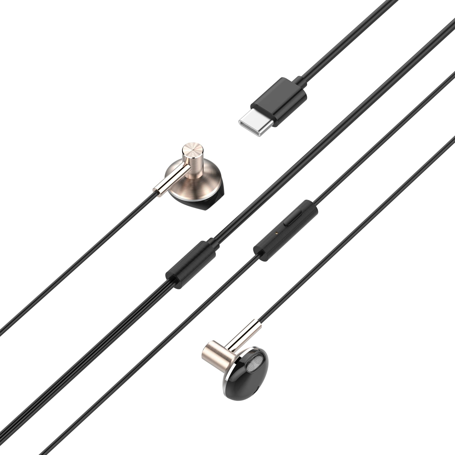  هندزفری سیم‌دار الدینیو مدل HP09C تایپ سی 