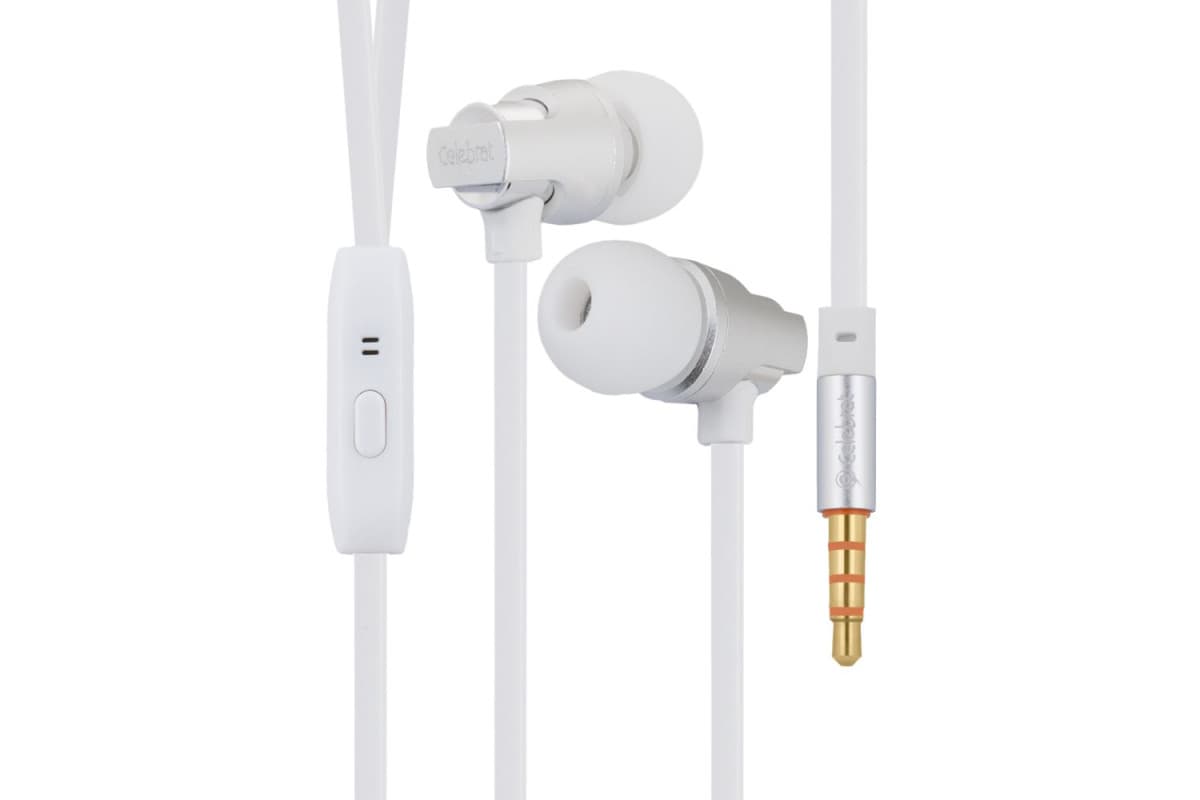  هندزفری سیم‌دار سلبریت مدل C8 (سفید)