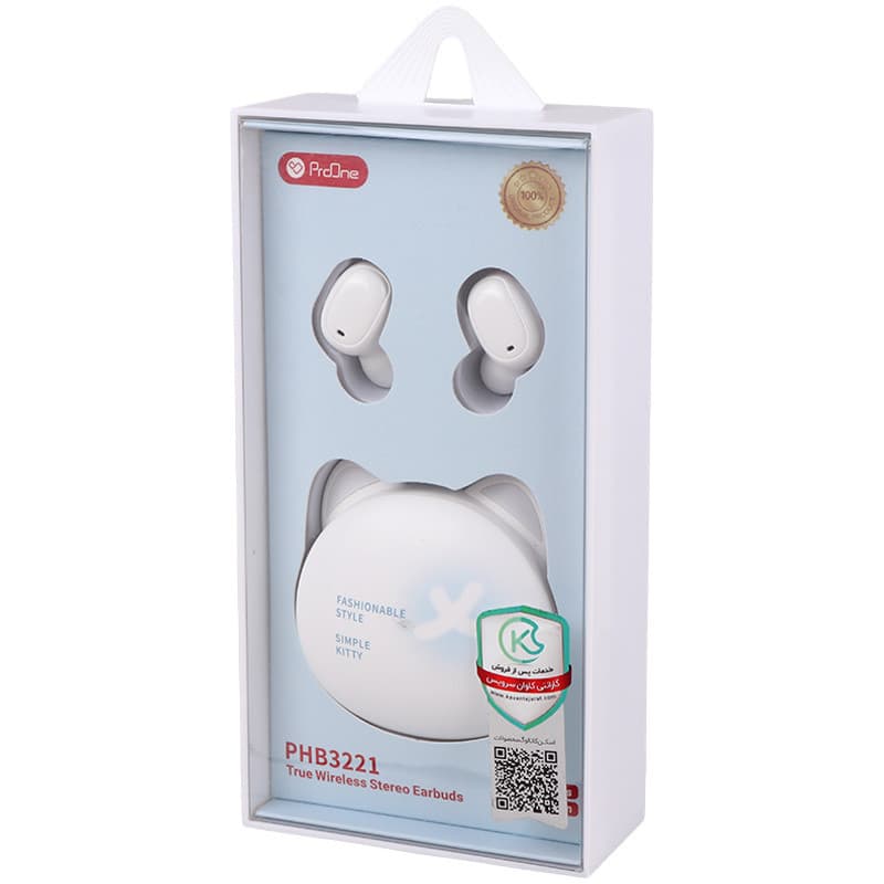 ایرپاد بلوتوثی پرووان سفید مدل PHB3221