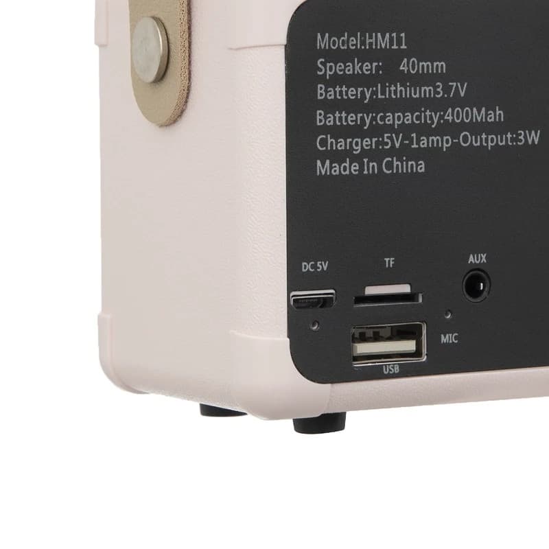 اسپیکر فانتزی مدل HM11 (سفید)