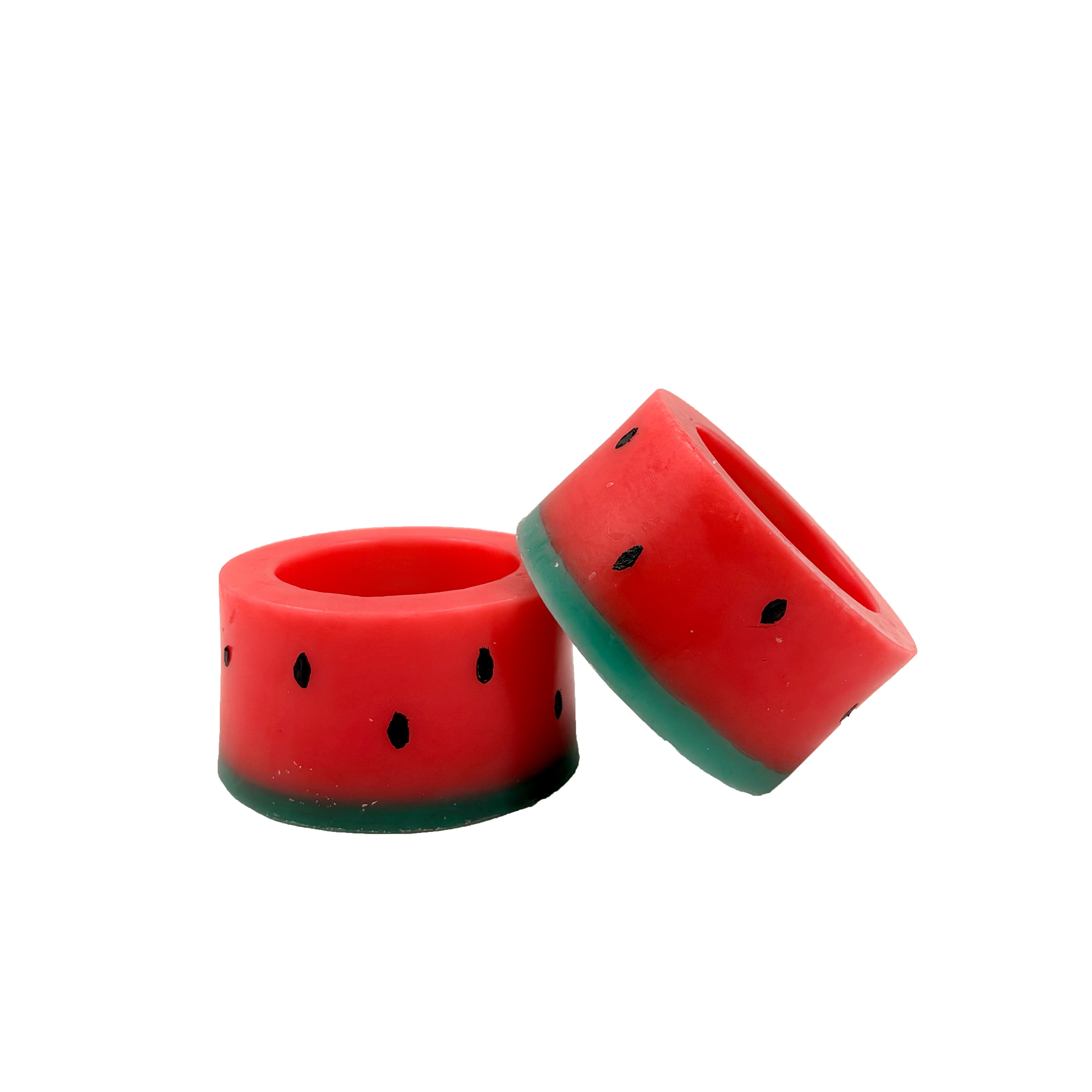 شمع فانوسی هندونه قرمز