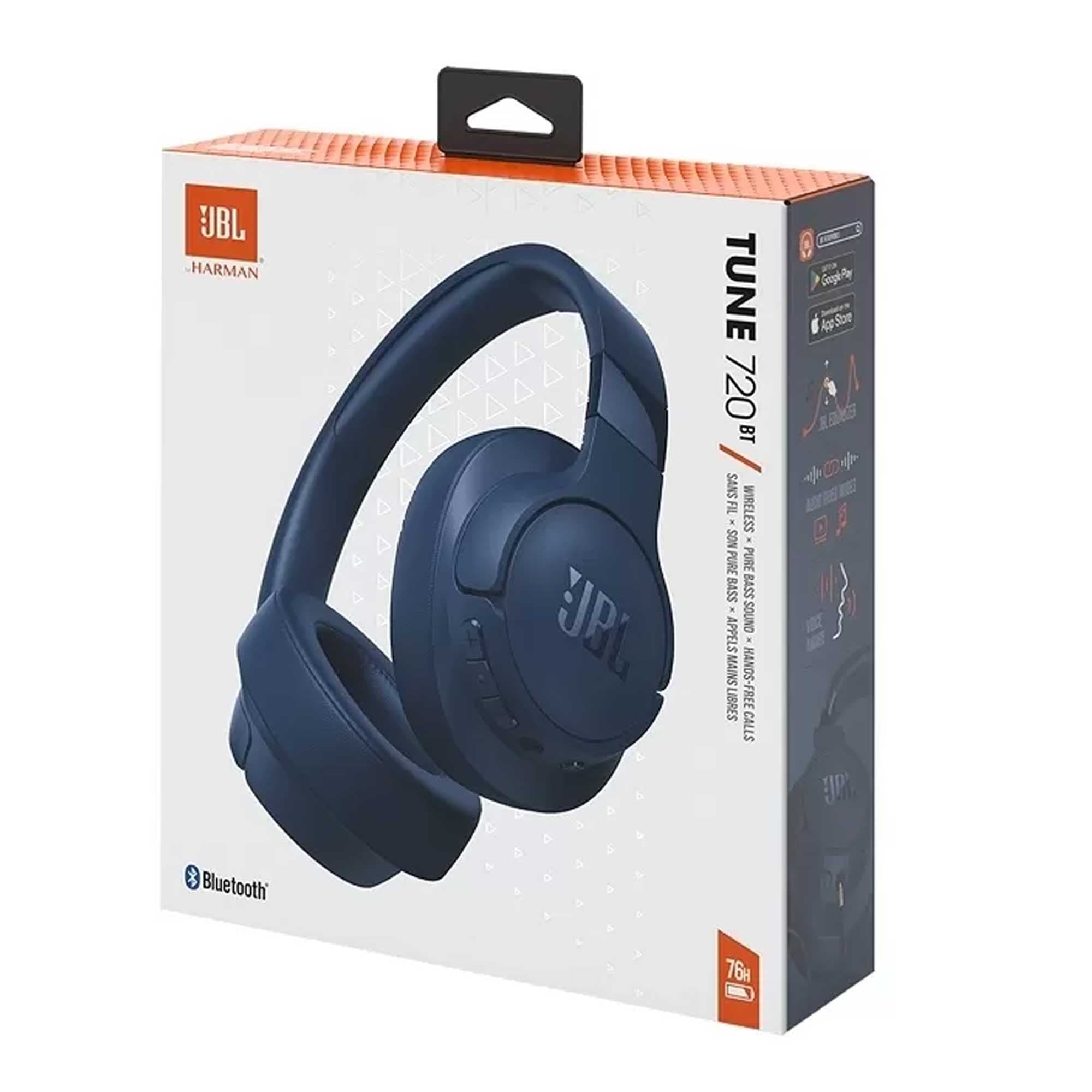 هدفون بلوتوثی جی‌بی‌ال مدل Tune 720 (مشکی)