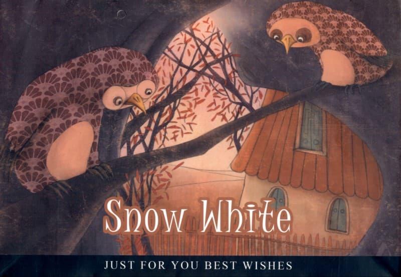 پاکت هدیه کوچک سفیدبرفی جغد کد 02