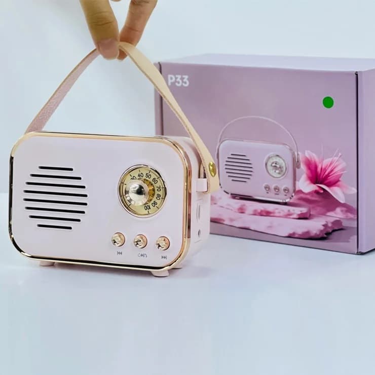 اسپیکر فانتزی p33 (صورتی)