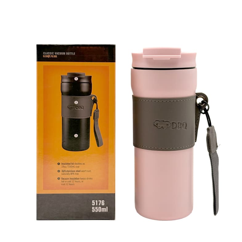 تراول ماگ 550 میل دور چرمی