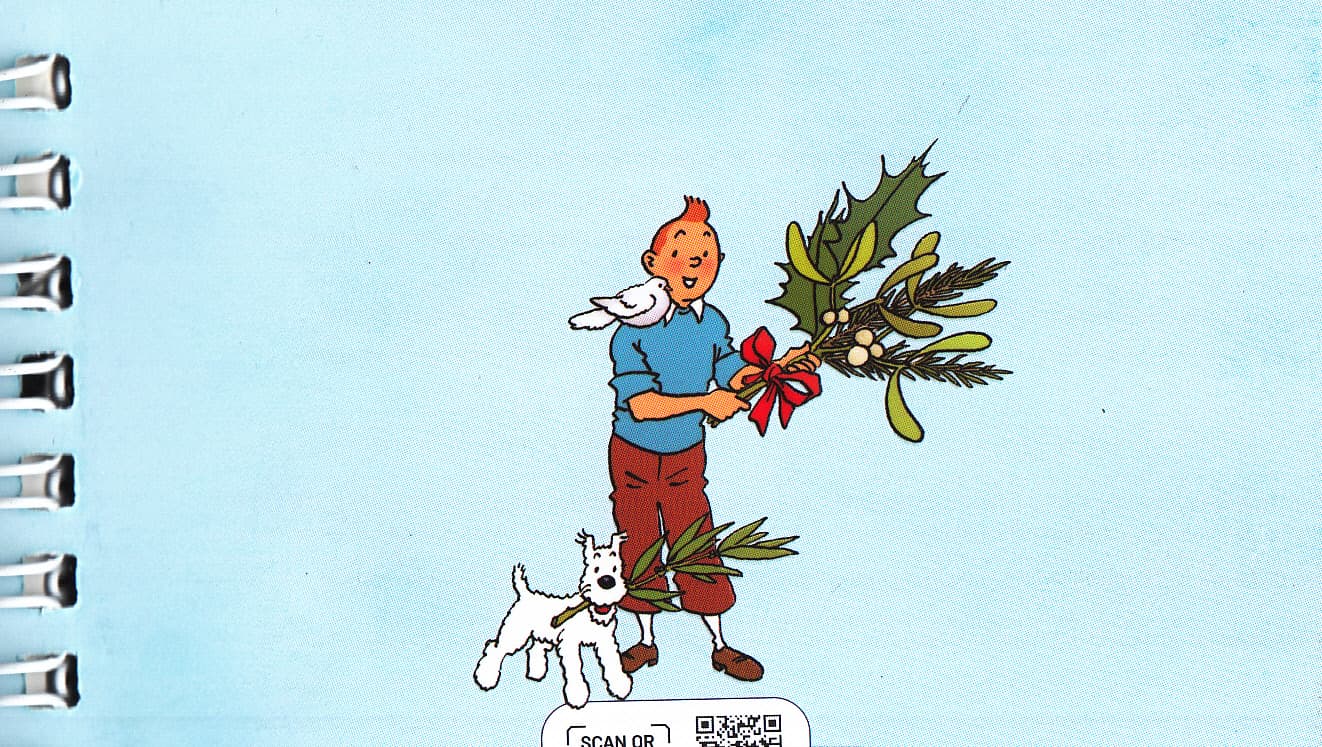 تقویم  1405 رومیزی تن‌تن