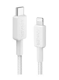 کابل شارژ Anker A81B5G21 lightning (سفید)