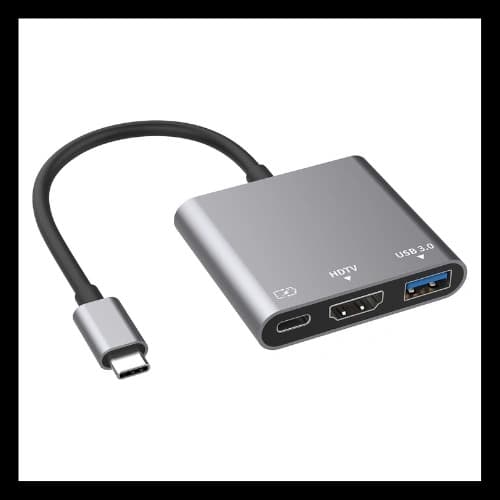 تبدیل 3 در 1 (Type-C به USB Type-C، USB Type-A، HDMI ) پرووان مدل PHU552