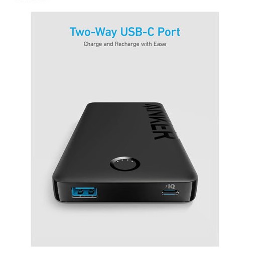 پاوربانک انکر 10000mAh مدل A1334 (مشکی)