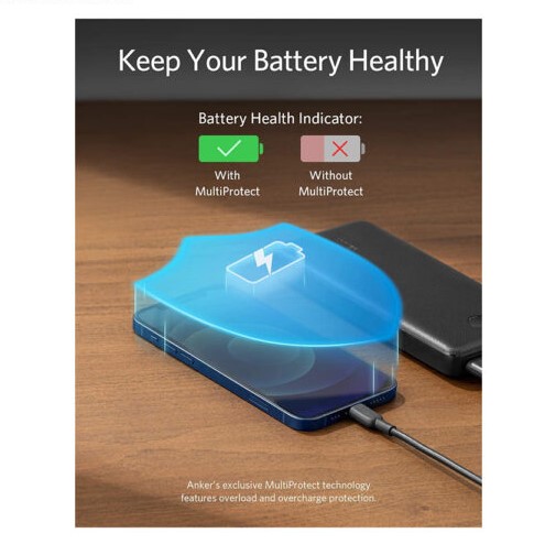 پاوربانک 20000 mAh مدل A1268 (مشکی)