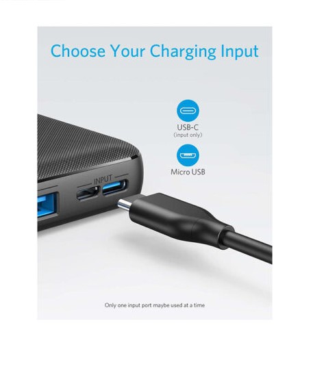 پاوربانک 20000 mAh مدل A1268 (مشکی)