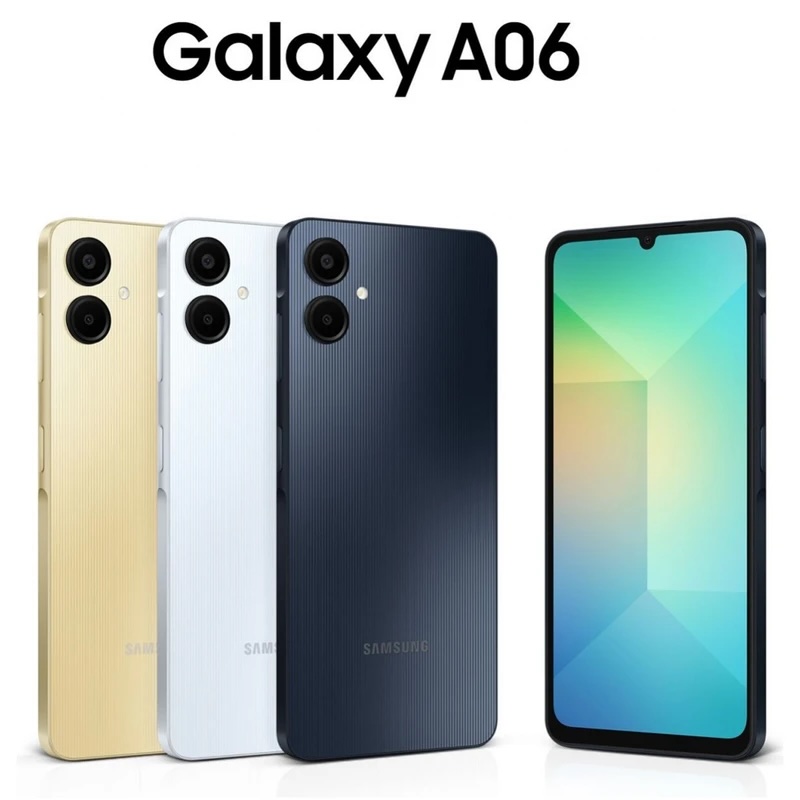 گوشی موبایل سامسونگ مدل Galaxy A06 ظرفیت 128گیگابایت و رم 6 گیگابایت (خاکستری روشن)