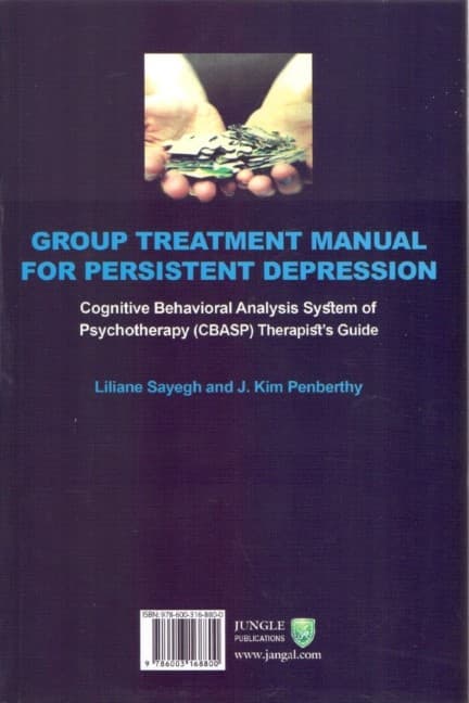 دستور کار گروه‌درمانی برای افسردگی مداوم (سیستم روان‌درمانی تحلیل شناختی رفتاری سی بی ای اس پی) راهنمای درمانگران