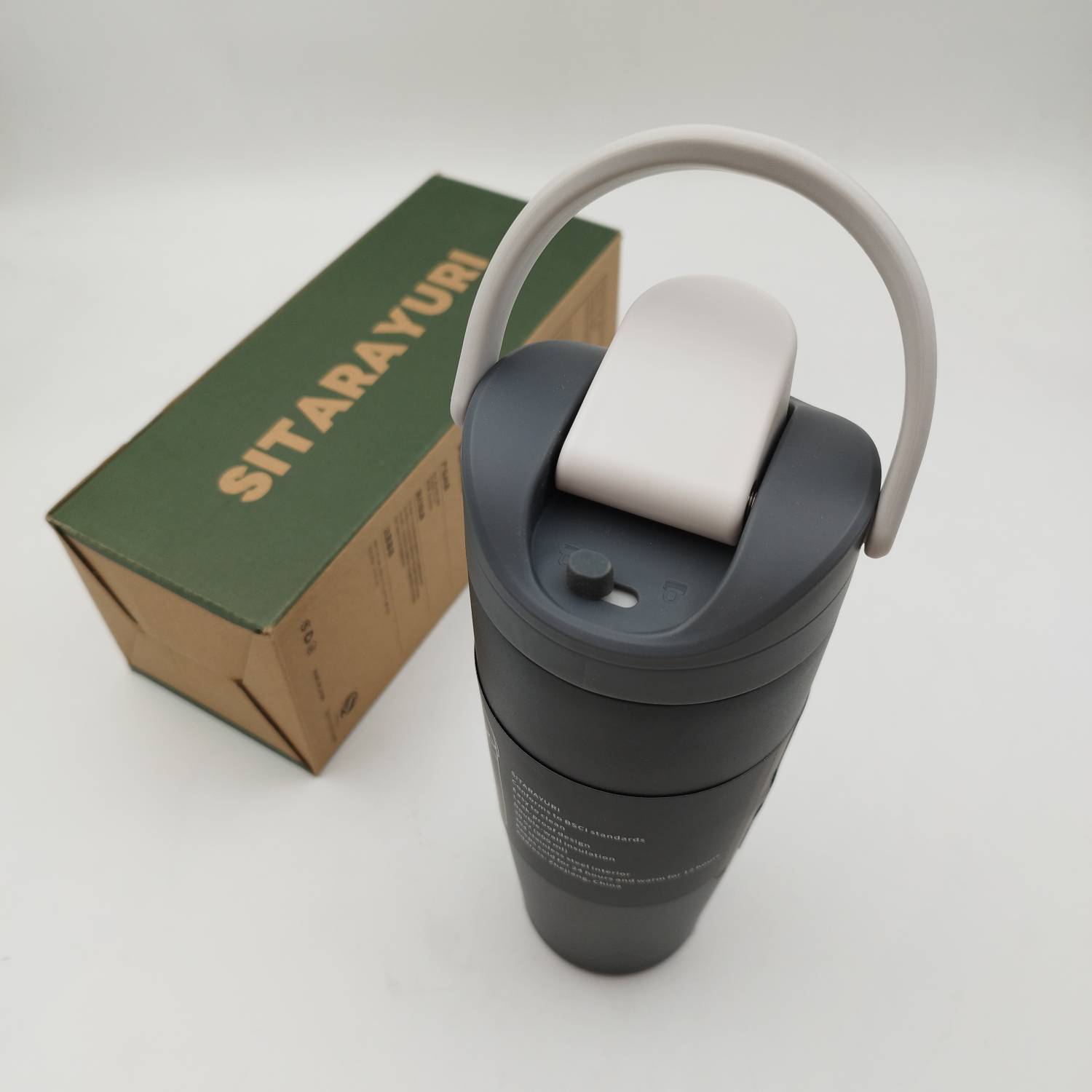 تراول ماگ 900 میل سیتارا کد 075 (مشکی)