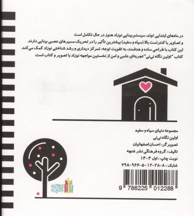اولین نگاه نی نی (دنیای سیاه و سفید)،(گلاسه)