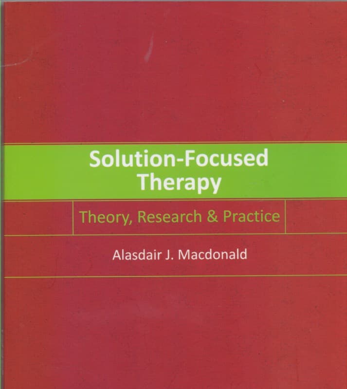 درمان راه حل‌محور (نظریه پژوهش و کاربست)