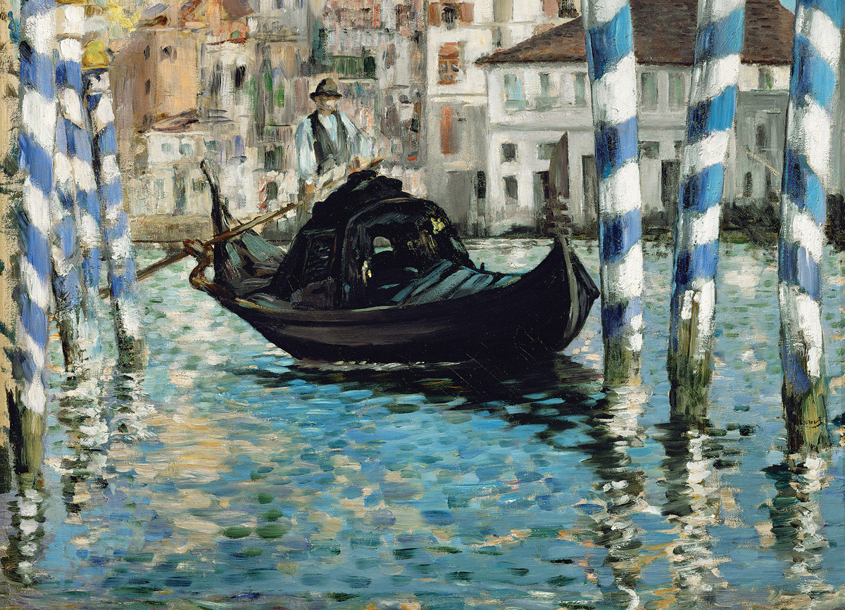 پازل 1000 تکه کانال بزرگ ونیز یا ونیز آبی اثر‌ ادوارد مانه (6000-0828) طرح The Grand Canal of Venice (Blue Venice)