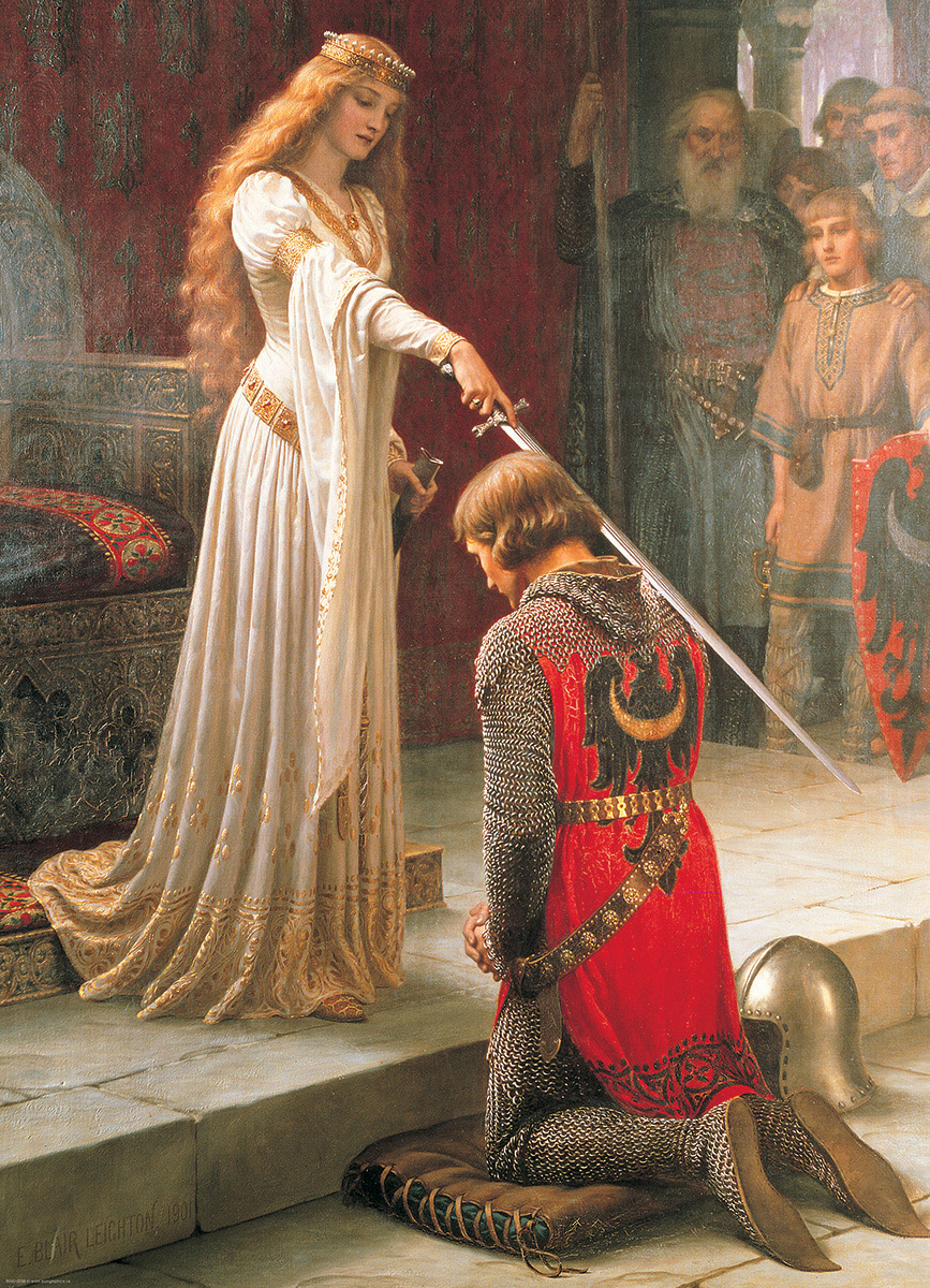 پازل 1000 تکه ستایش اثر ادموند بلر لیتون (6000-0038) طرح The Accolade
