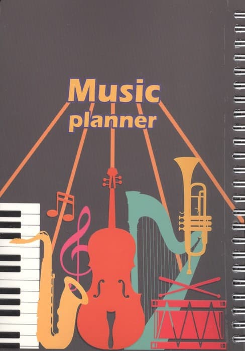 دفتر برنامه‌ریزی سیمی موسیقی MUSIC (پلنر کد G101)