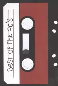 دفتر یادداشت طرح BEST OF 90S (کد 718)