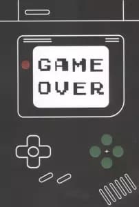 دفتر یادداشت طرح  GAME OVER (کد 701)
