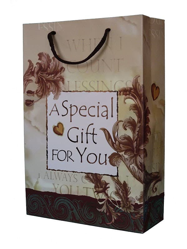 پاکت هدیه بزرگ نیکی قلب طلایی طلاکوب کد 19