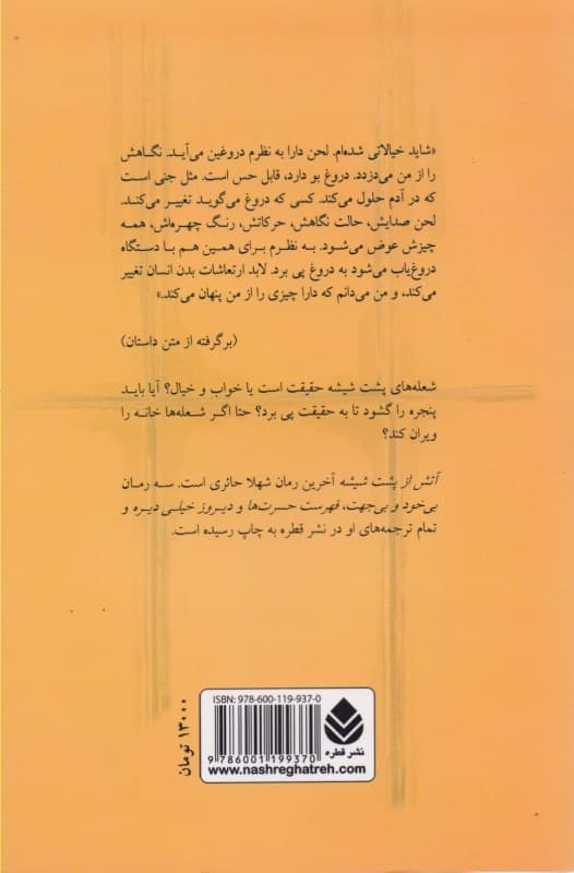 آتش از پشت شیشه