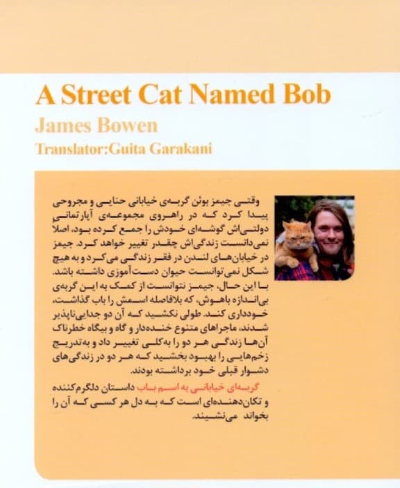 گربه‌ای خیابانی به اسم باب