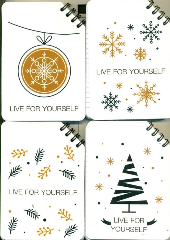 دفتر یادداشت سیمی خط‌دار