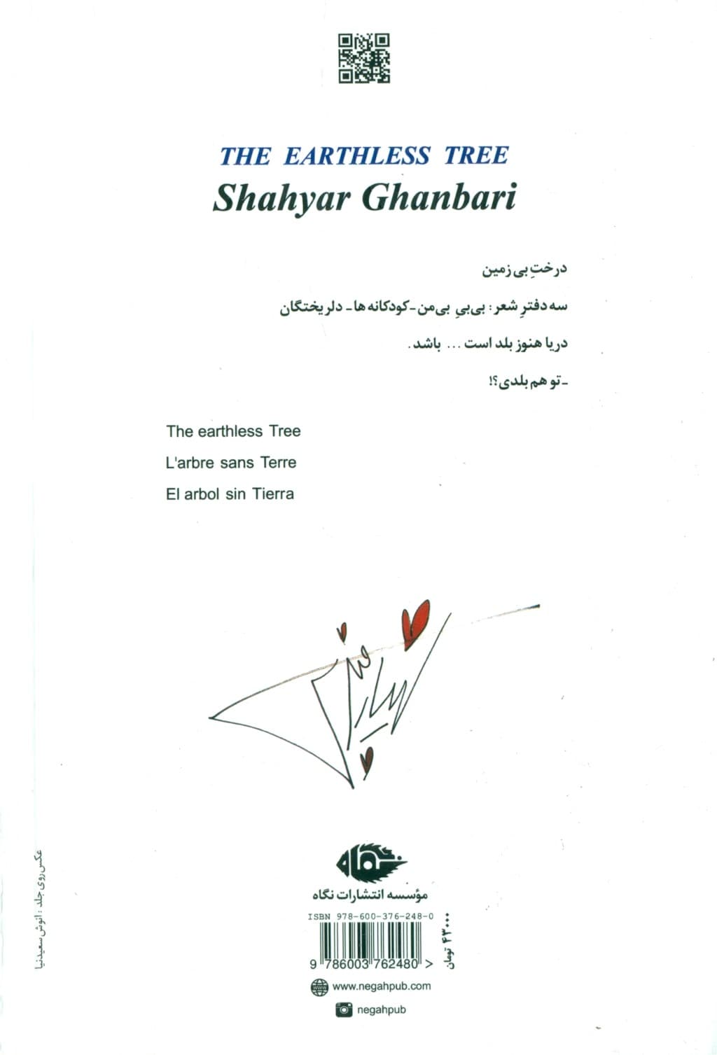 درخت بی‌زمین (مجموعه شعر)