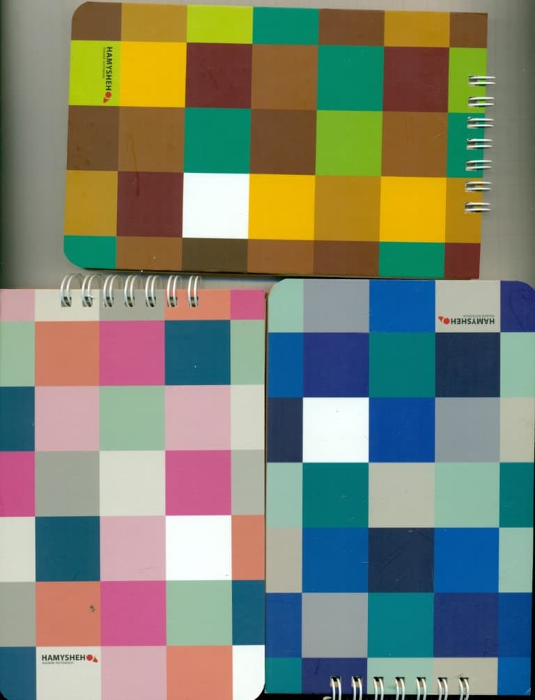 دفتر یادداشت جیبی مربع