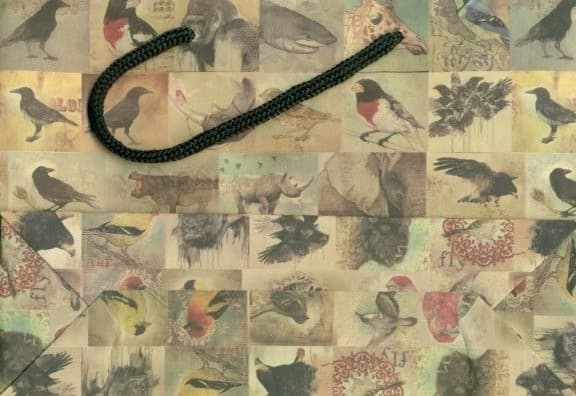 پاکت هدیه کاغذ کادویی (متوسط)