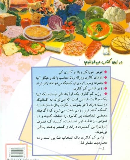 300 دستور غذا برای لاغری ( با استفاده از رژیم کم کالری و آسان شکمی صاف داشته باشیم)