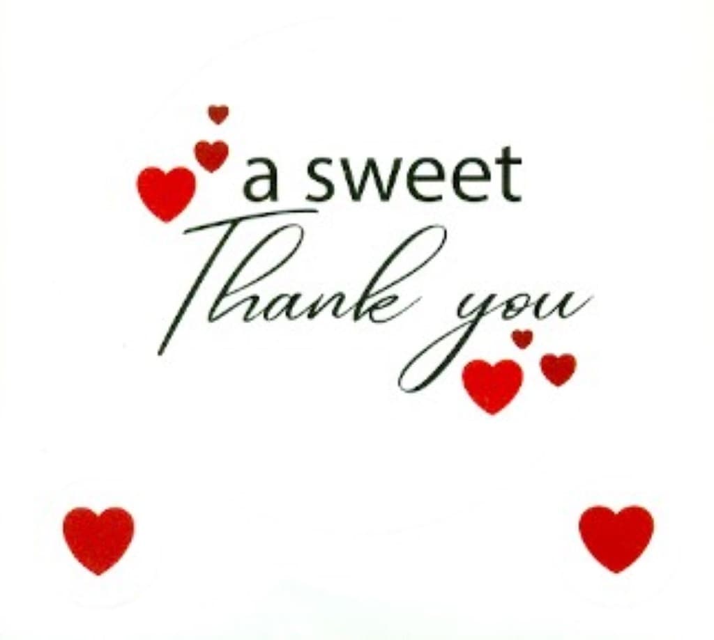 استیکر دات کارت (A Sweet Thank You)