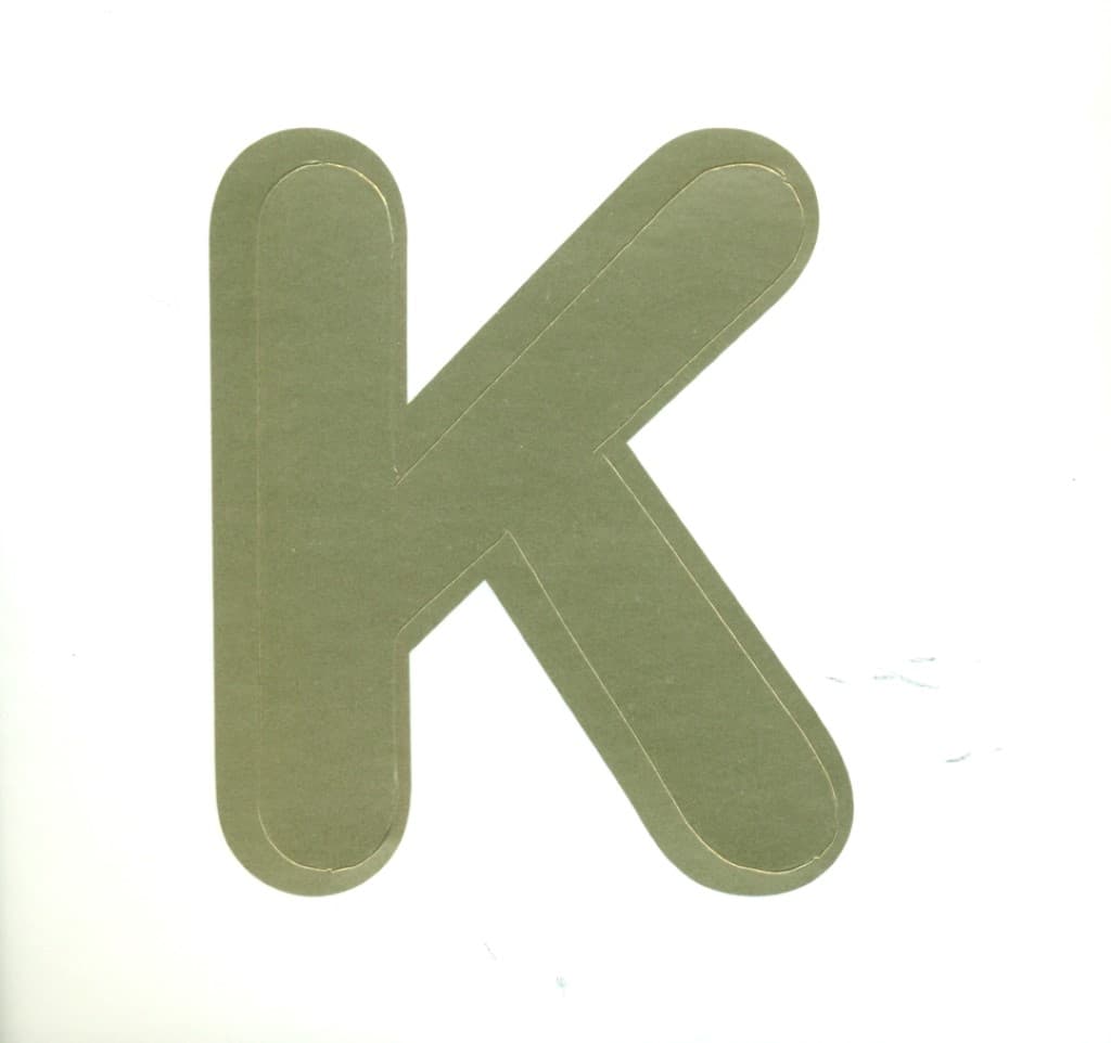 استیکر دات کارت (K)