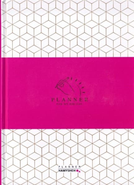 دفتر پلنر ماهانه صورتی