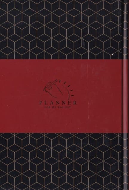 دفتر پلنر ماهانه زرشکی