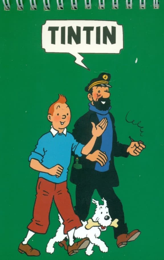 دفتر یادداشت پالتویی تن تن (8196)