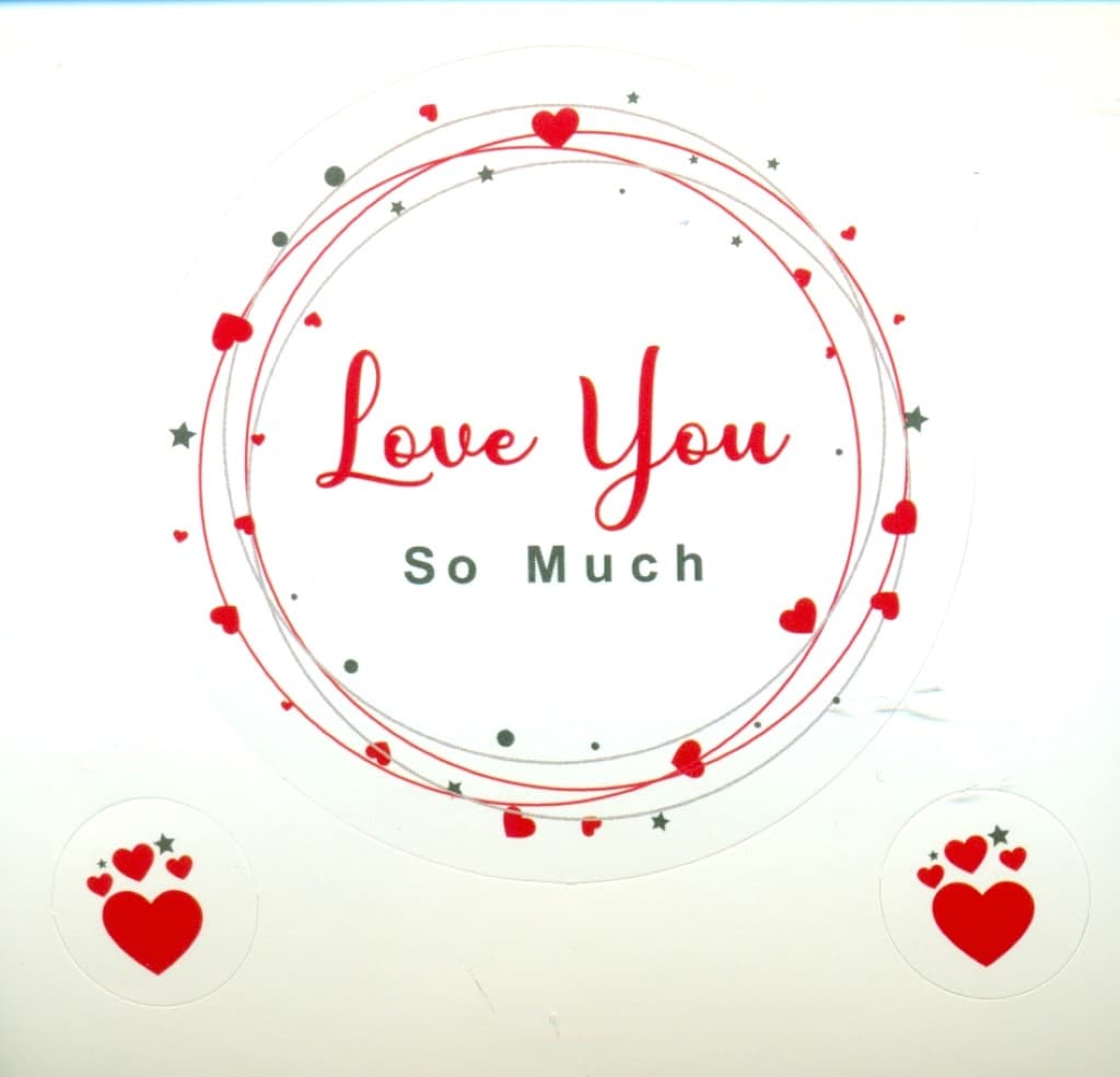 استیکر دات کارت (Love You So Much)