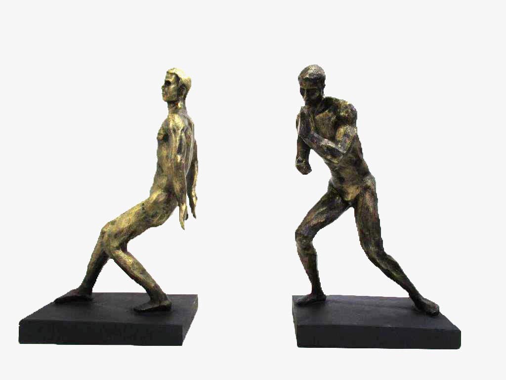 غش‌گیر کتاب طرح فیگور انسان طلایی