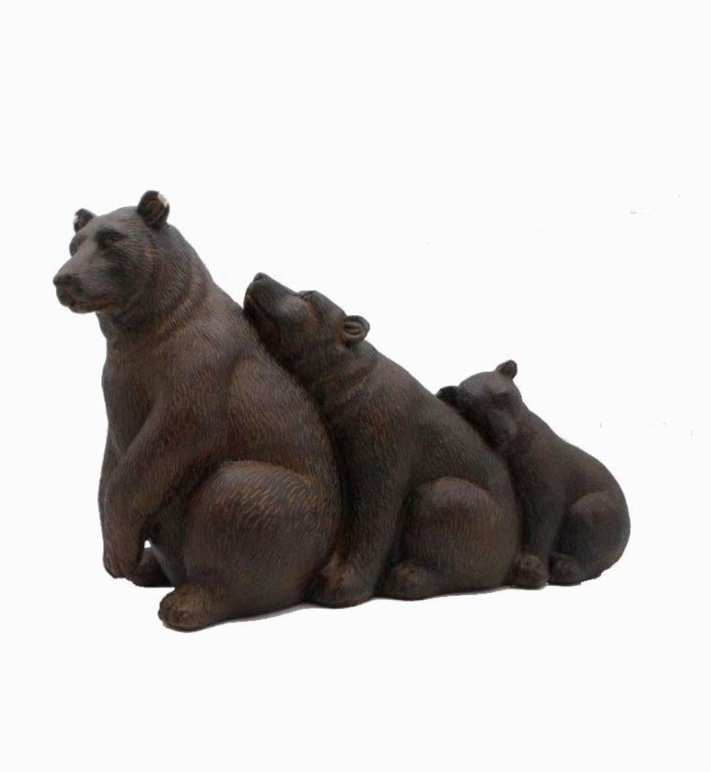 تندیس خرس مادر و بچه خرس‌ها