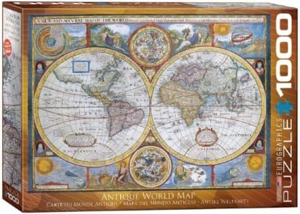 پازل (60002006) Antique world map