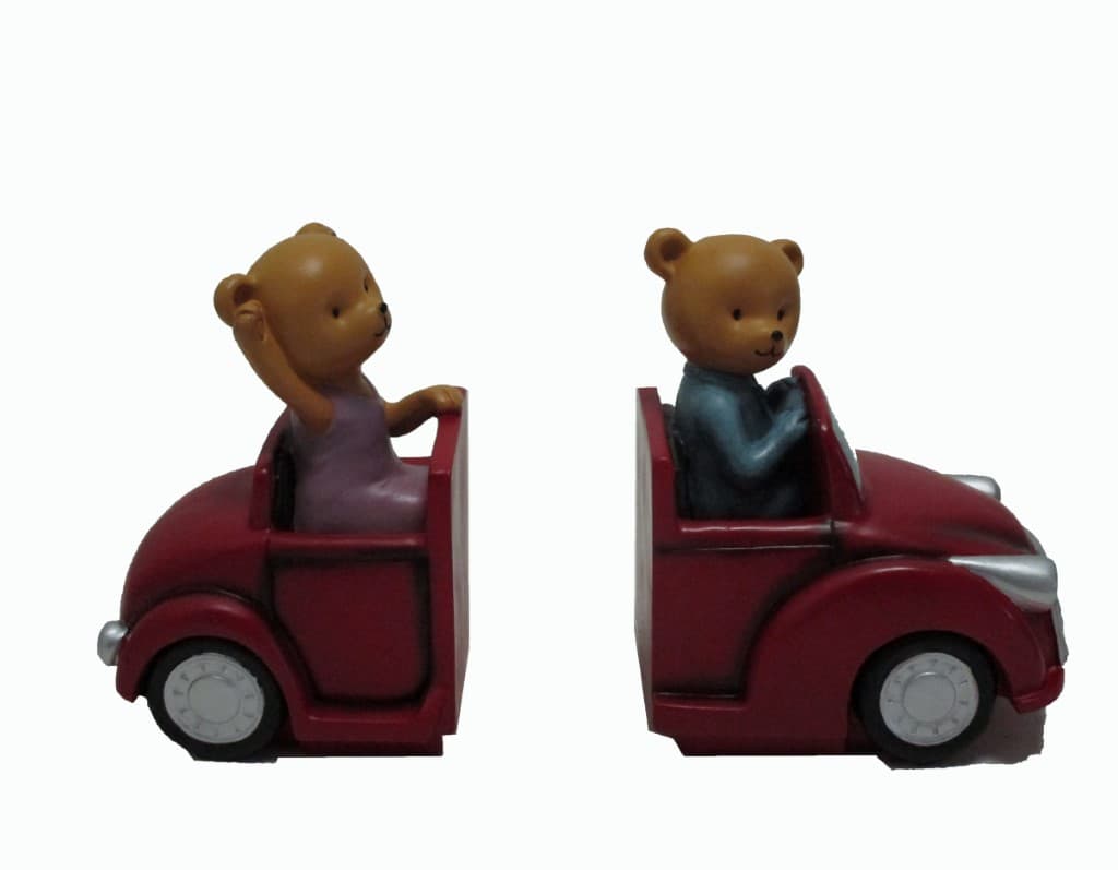 غش‌گیر کتاب طرح خرس‌های ماشین‌ سوار